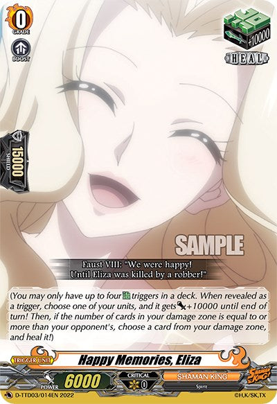 Image of Happy Memories, Eliza (D-TTD03/014EN) [Shaman King]