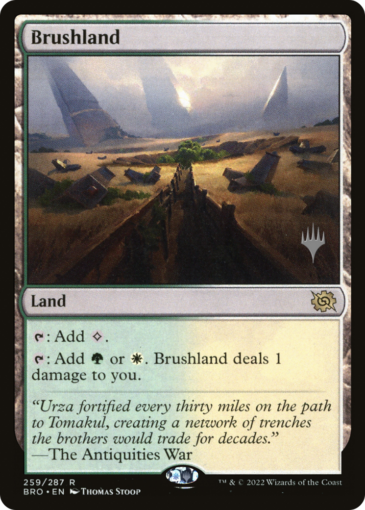 Image of Brushland (Promo Pack) [The Brothers' War Promos]