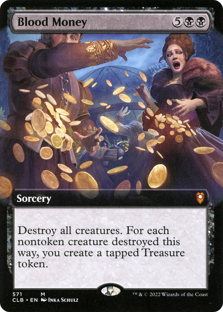 Image of Blood Money (Extended Art) [Commander Legends: Battle for Baldur's Gate]