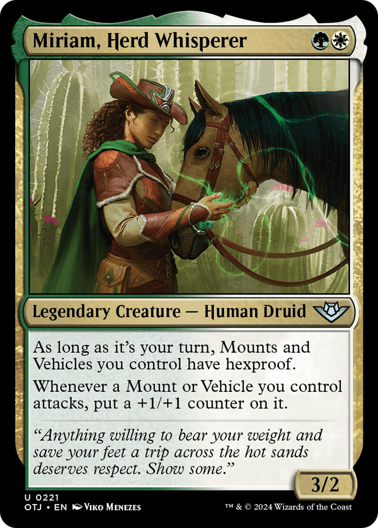 Image of Miriam, Herd Whisperer [Outlaws of Thunder Junction]