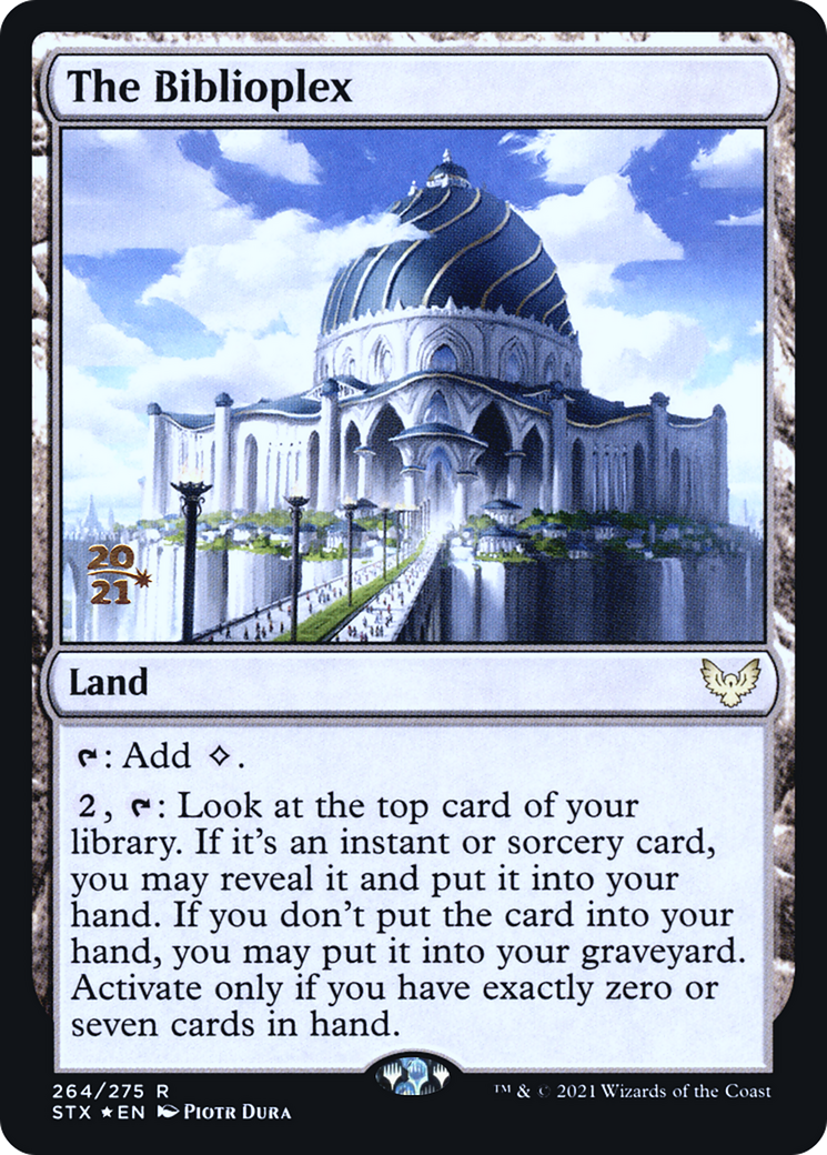 Image of The Biblioplex [Strixhaven: School of Mages Prerelease Promos]