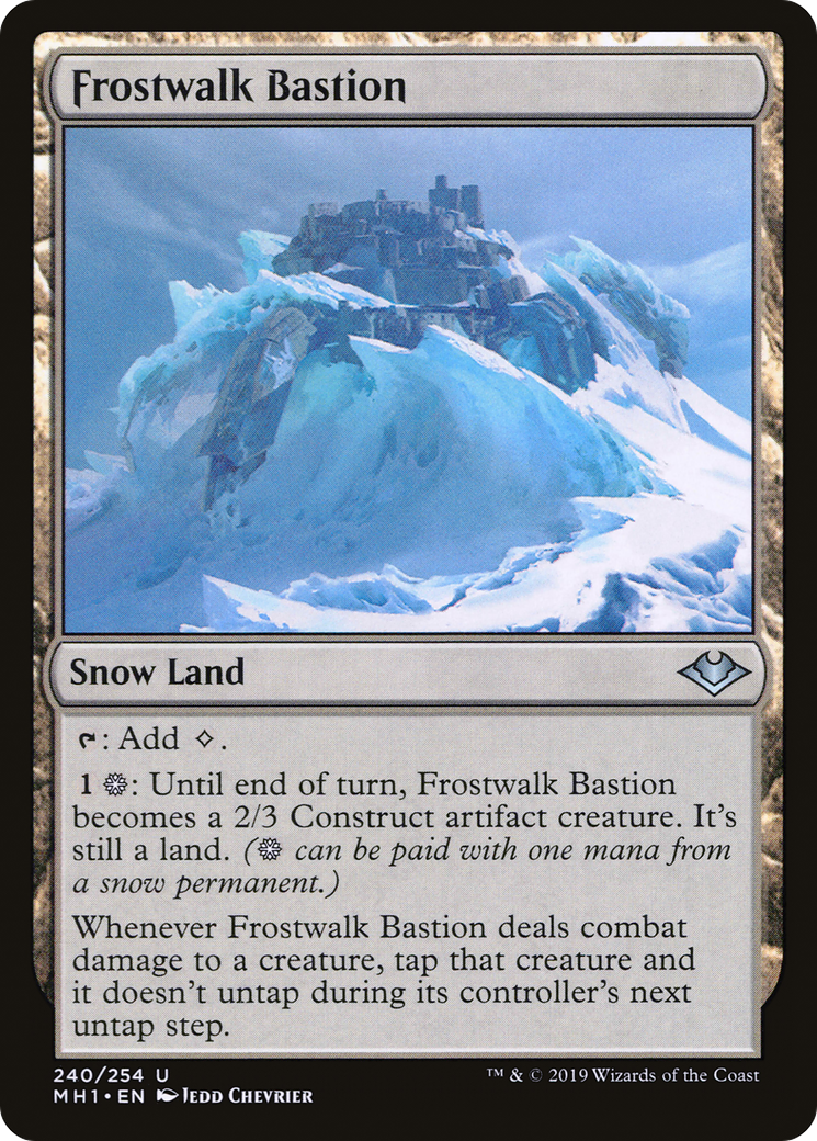 Image of Frostwalk Bastion [Modern Horizons]