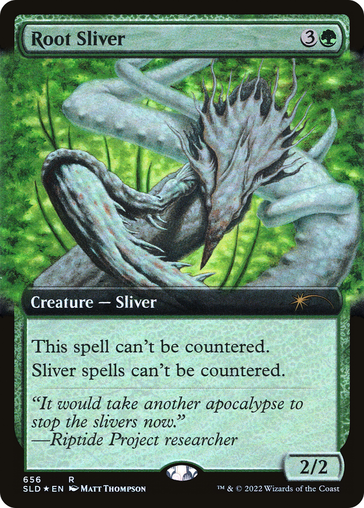 Image of Root Sliver (Extended Art) [Secret Lair Drop Promos]