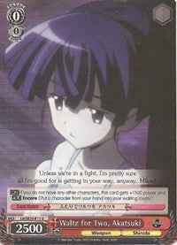 Image of Waltz for Two, Akatsuki (LH/SE20-E11 U) (Alternate Art Foil) [LOG HORIZON]