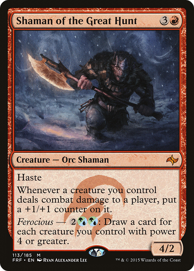 Image of Shaman of the Great Hunt [Fate Reforged]