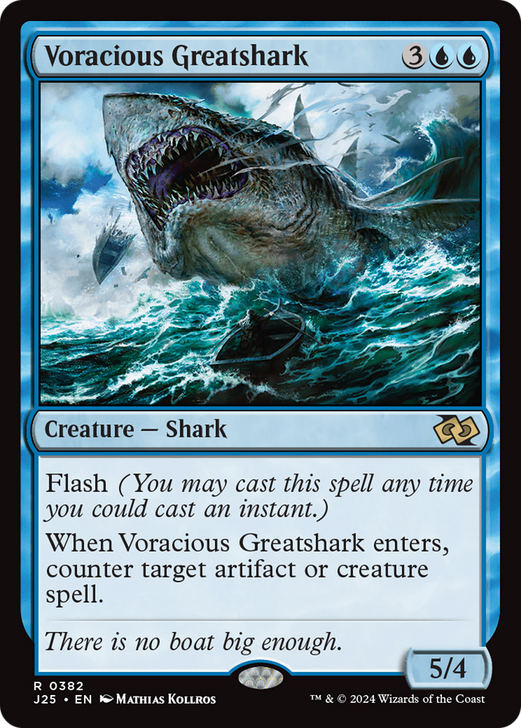 Image of Voracious Greatshark [Foundations Jumpstart]