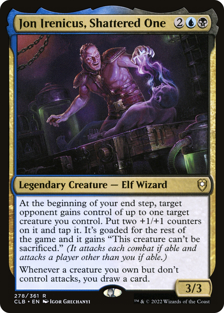 Image of Jon Irenicus, Shattered One [Commander Legends: Battle for Baldur's Gate]