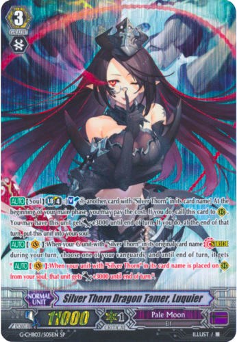 Image of Silver Thorn Dragon Tamer, Luquier (G-CHB03/S05EN) [Rummy Labyrinth Under the Moonlight]