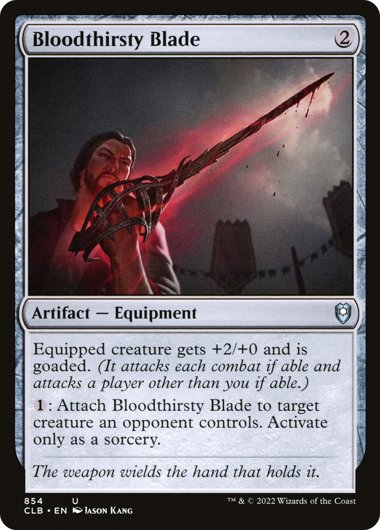 Image of Bloodthirsty Blade [Commander Legends: Battle for Baldur's Gate]