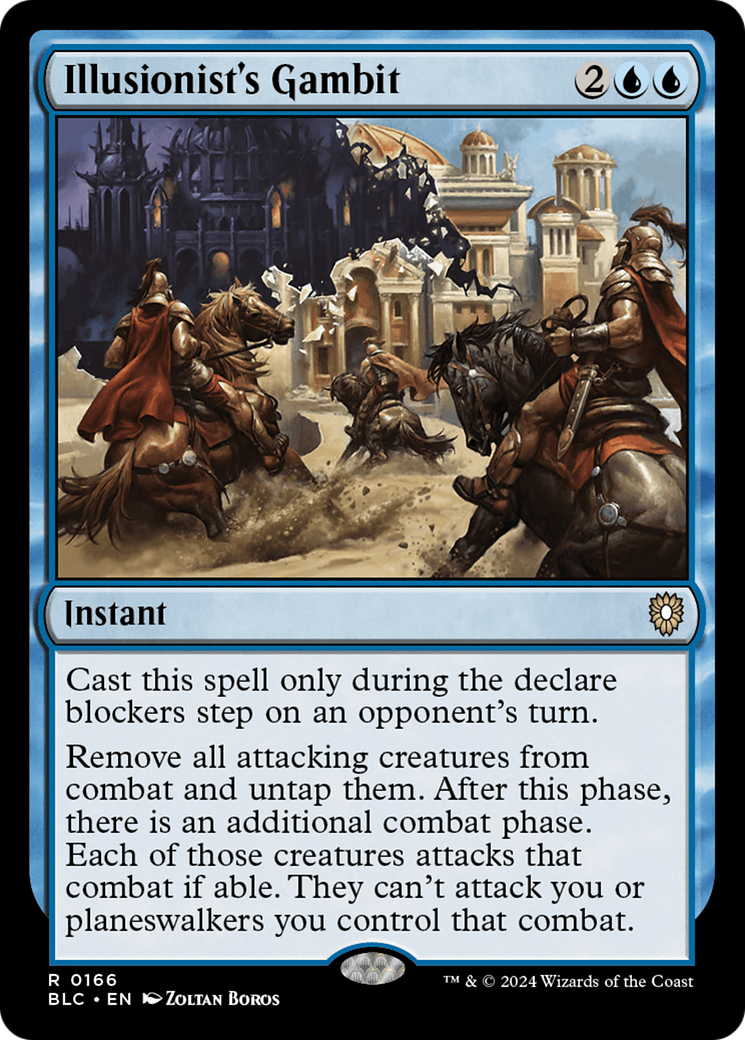 Image of Illusionist's Gambit [Bloomburrow Commander]