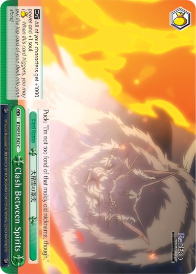Image of Clash Between Spirits (RZ/SE35-E42 C) [Re:ZERO: The Frozen Bond]