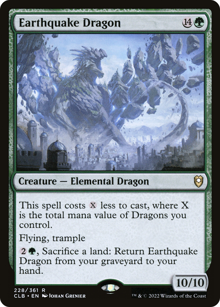 Image of Earthquake Dragon [Commander Legends: Battle for Baldur's Gate]