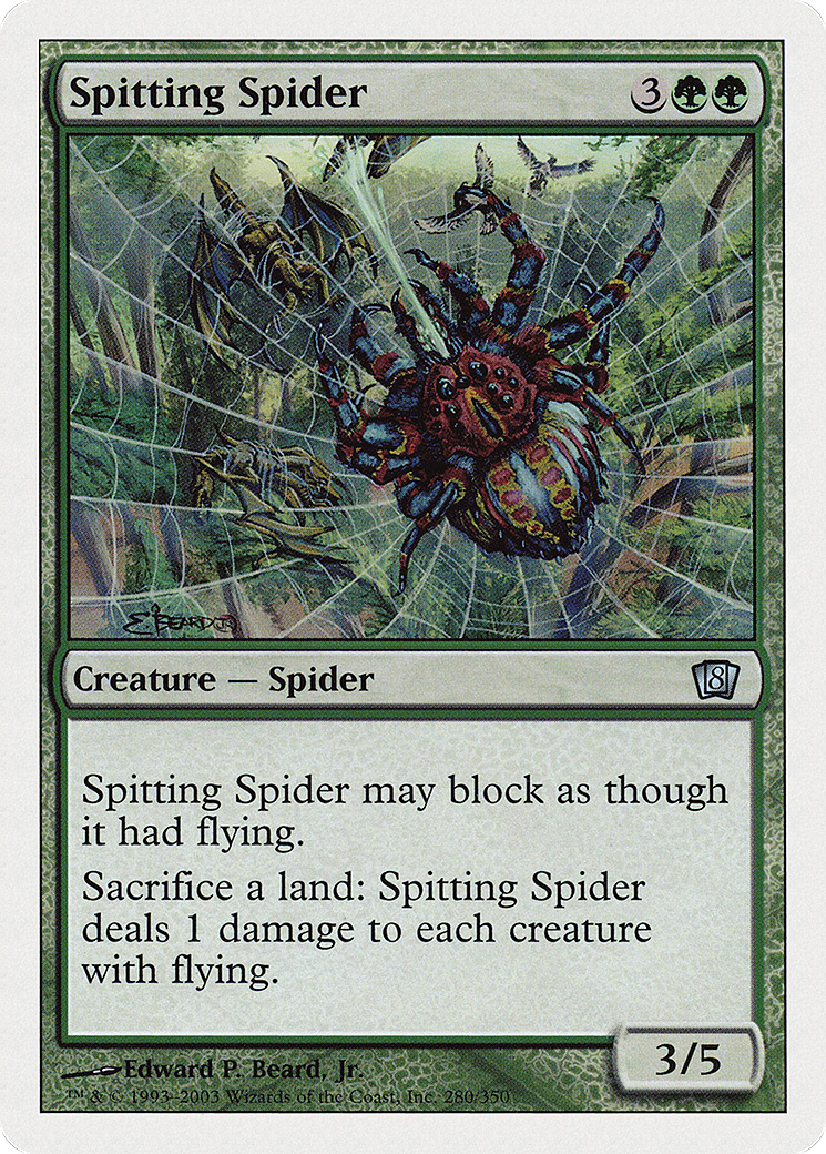 Image of Spitting Spider [Eighth Edition]