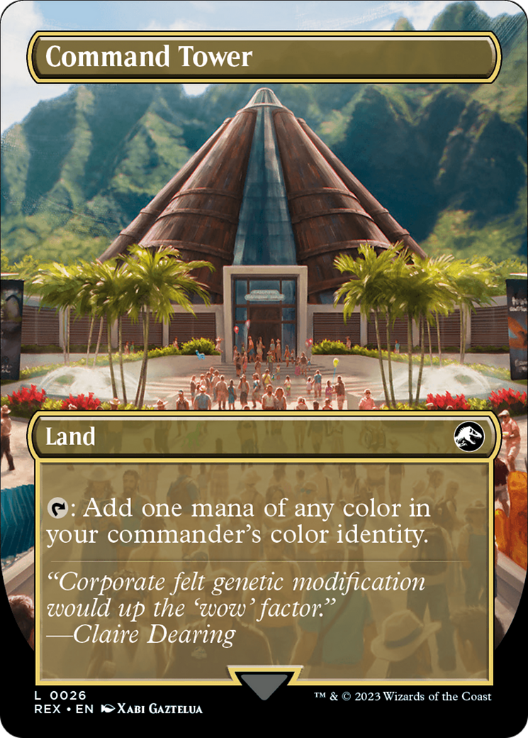 Image of Command Tower // Command Tower (Borderless) [Jurassic World Collection]