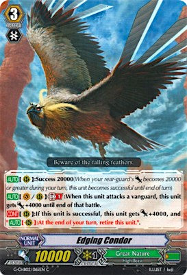 Image of Edging Condor (G-CHB02/065EN) [We ARE!!! Trinity Dragon]