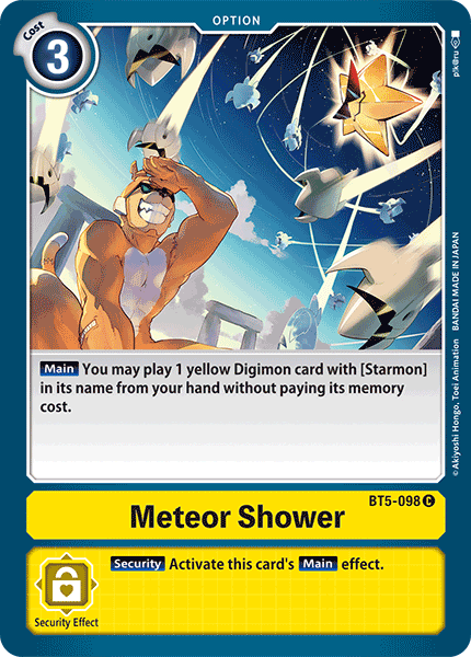 Image of Meteor Shower [BT5-098] [Battle of Omni]
