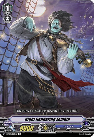 Image of Night Rendering Zombie (V-BT09/086EN) [Butterfly d'Moonlight]