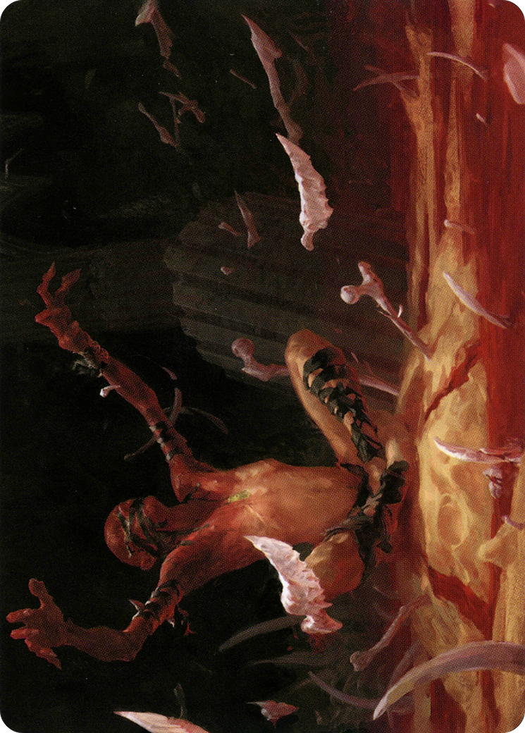 Image of Bone Shards Art Card [Modern Horizons 2 Art Series]