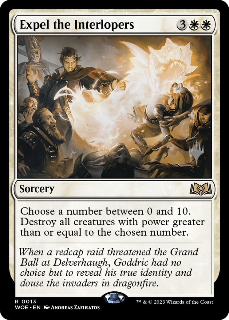 Image of Expel the Interlopers (Promo Pack) [Wilds of Eldraine Promos]