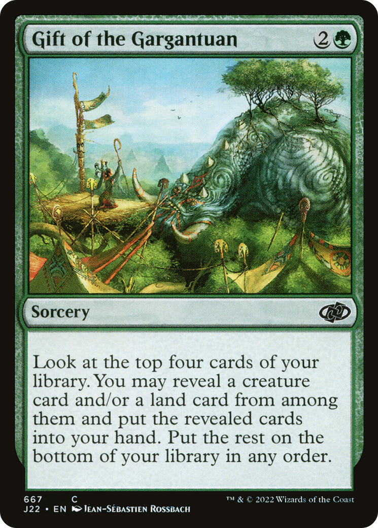 Image of Gift of the Gargantuan [Jumpstart 2022]