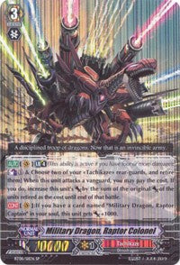 Image of Military Dragon, Raptor Colonel (BT08/S11EN) [Blue Storm Armada]