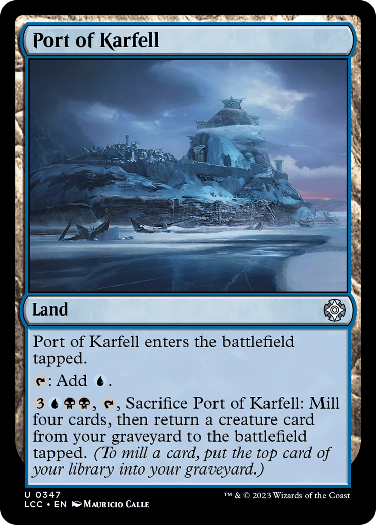 Image of Port of Karfell [The Lost Caverns of Ixalan Commander]