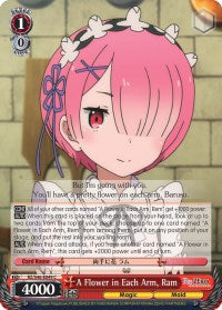 Image of A Flower in Each Arm, Ram (RZ/S46-E049 C) [Re:ZERO]