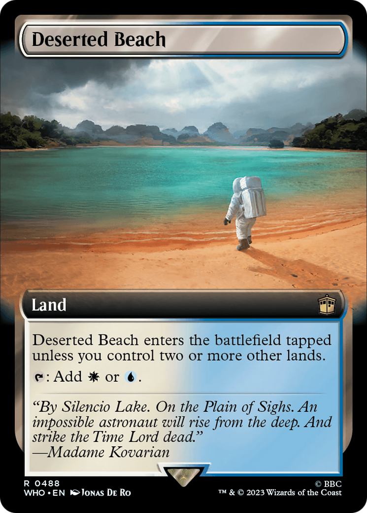 Image of Deserted Beach (Extended Art) [Doctor Who]