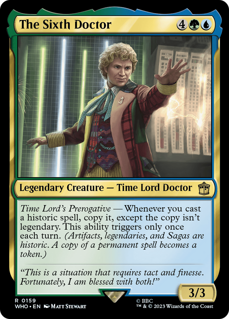 Image of The Sixth Doctor [Doctor Who]