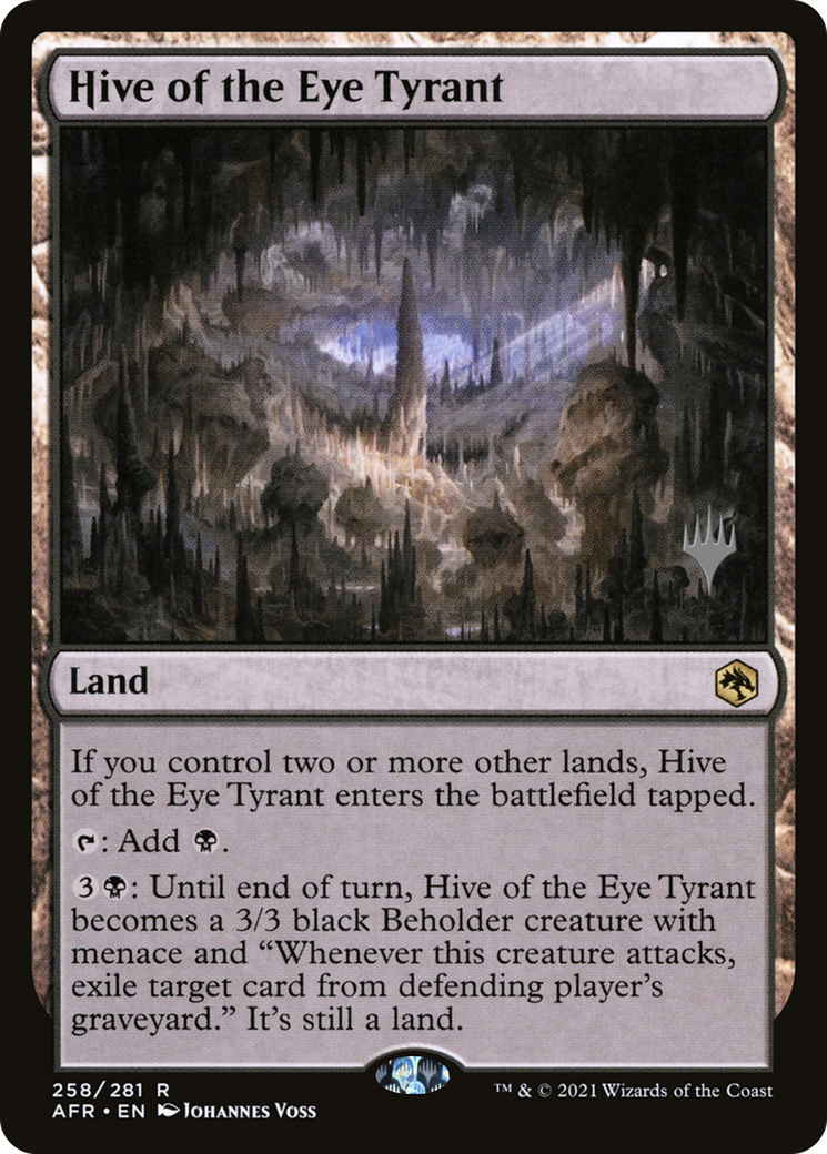 Image of Hive of the Eye Tyrant (Promo Pack) [Dungeons & Dragons: Adventures in the Forgotten Realms Promos]