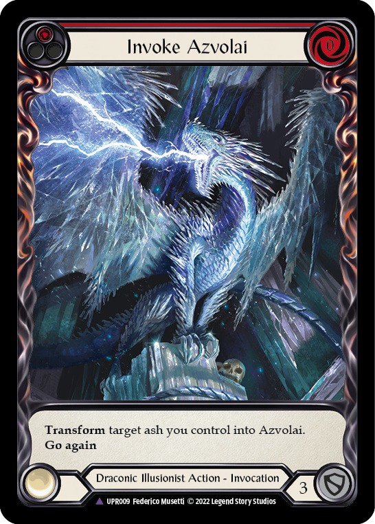 Image of Invoke Azvolai // Azvolai (Marvel) [UPR009] (Uprising)  Cold Foil