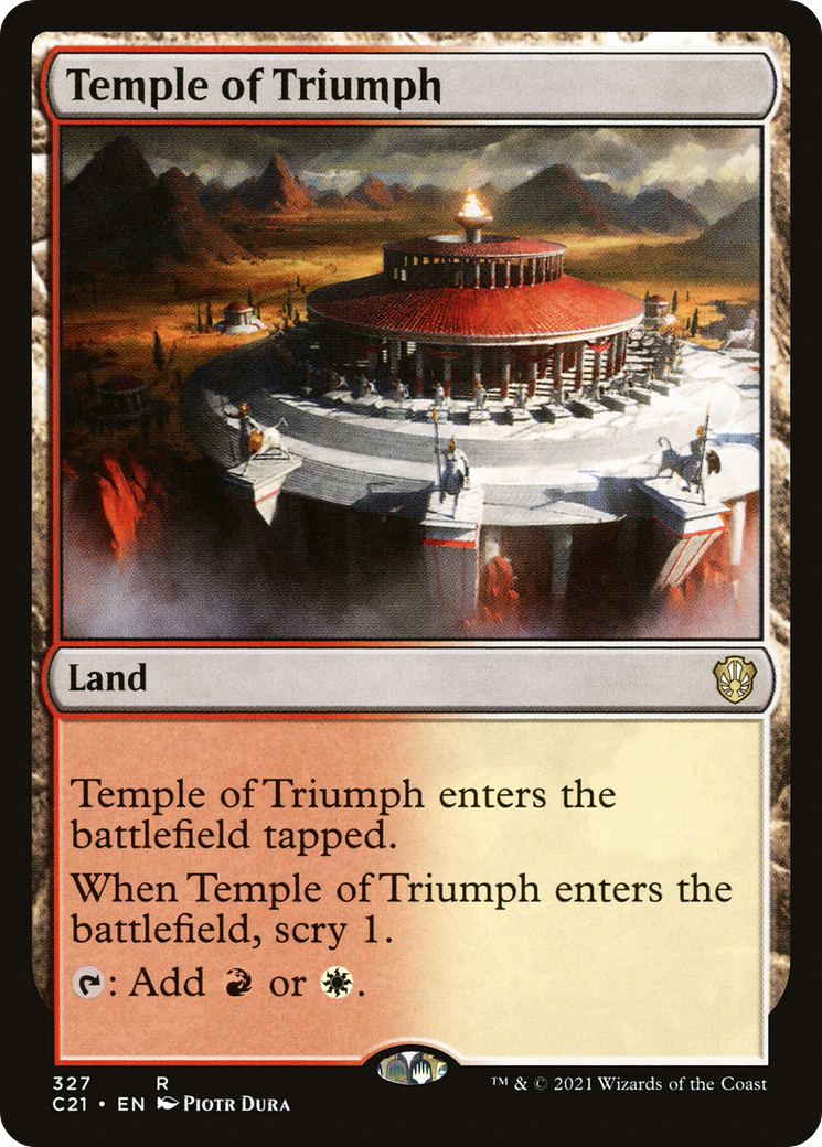 Image of Temple of Triumph [Commander 2021]