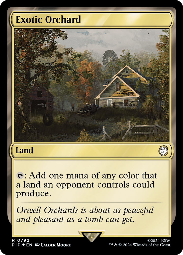 Image of Exotic Orchard (Surge Foil) [Fallout]