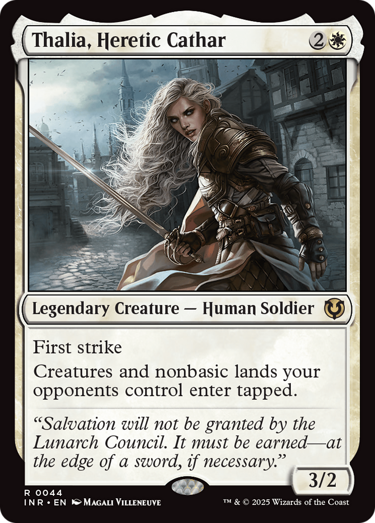 Image of Thalia, Heretic Cathar [Innistrad Remastered]