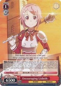Image of Encouraging Lisbeth (SAO/S20-E067 C) [Sword Art Online]