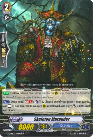 Image of Skeleton Marauder (G-CHB03/049EN) [Rummy Labyrinth Under the Moonlight]