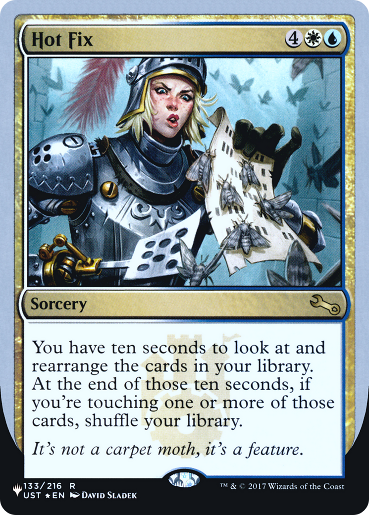 Image of Hot Fix (Unfinity Foil Edition) [The List]