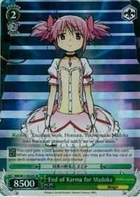 Image of End of Karma for Madoka (MM/W17-E029S SR) [Puella Magi Madoka Magica]