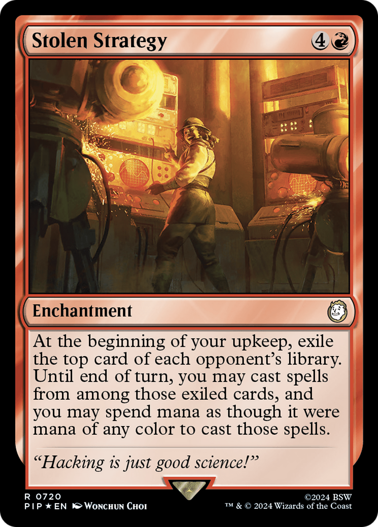 Image of Stolen Strategy (Surge Foil) [Fallout]