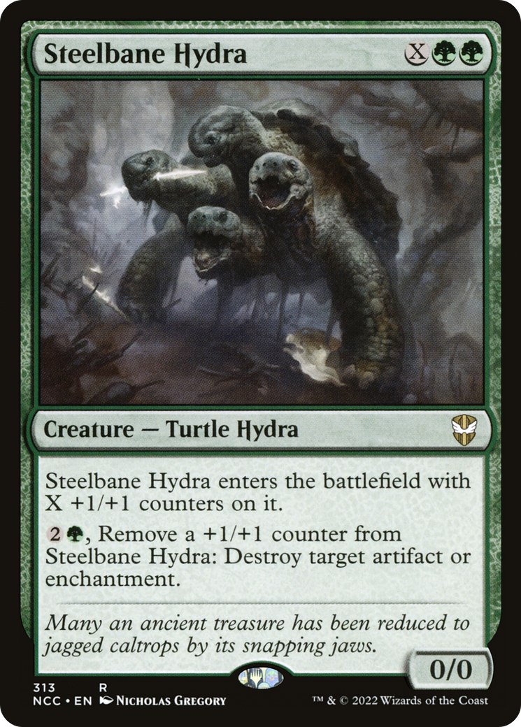 Image of Steelbane Hydra [Streets of New Capenna Commander]
