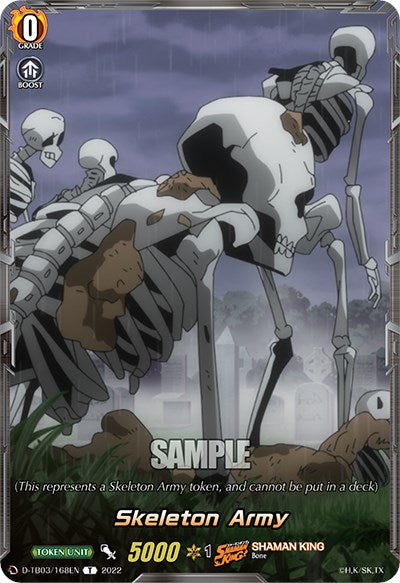 Image of Skeleton Army Token (D-TB03/168EN) [Shaman King]