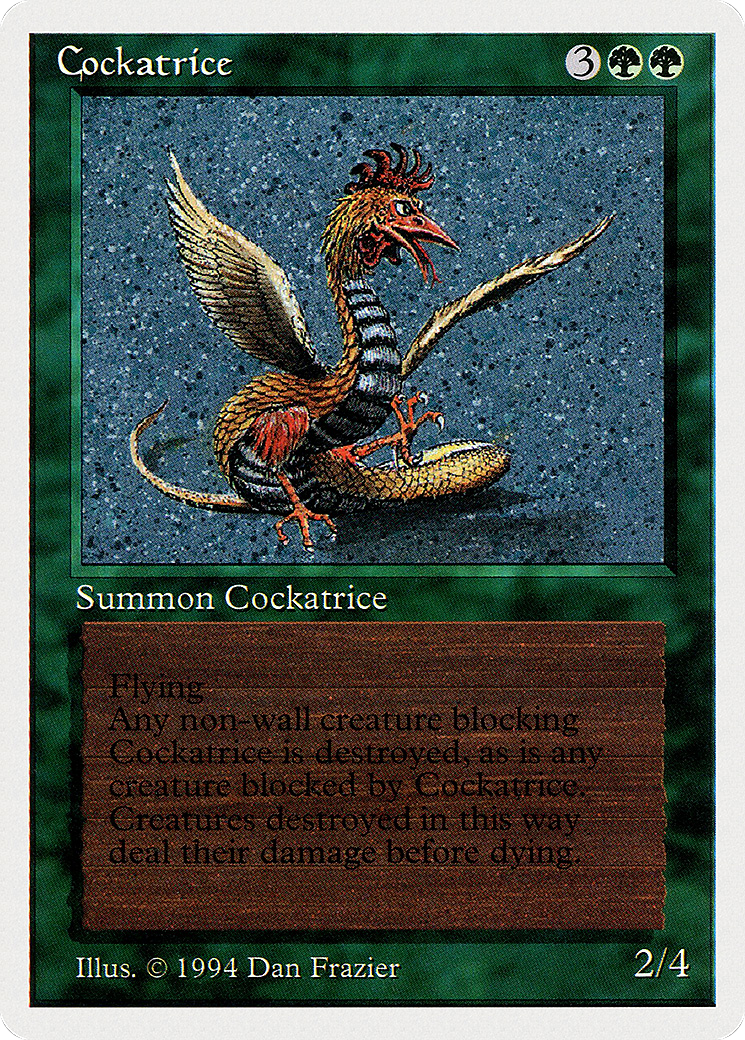 Image of Cockatrice [Summer Magic / Edgar]