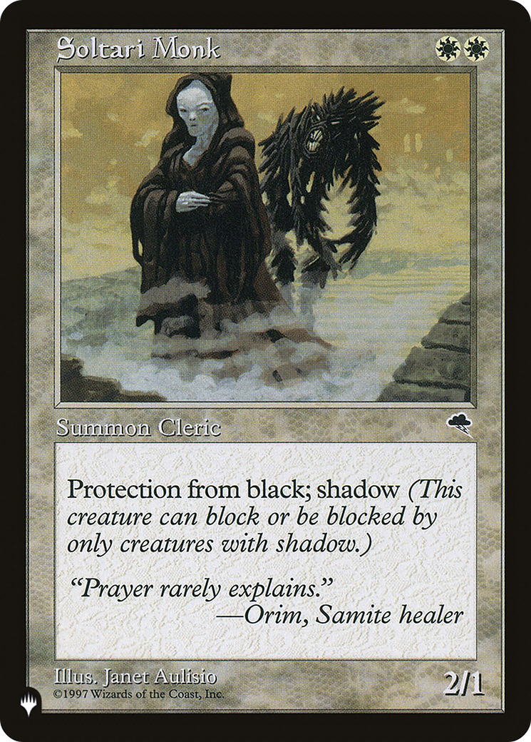 Image of Soltari Monk [The List]