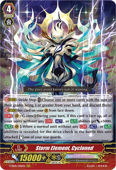 Image of Storm Element, Cycloned (V-SS05/001EN) [Premium Collection 2020]