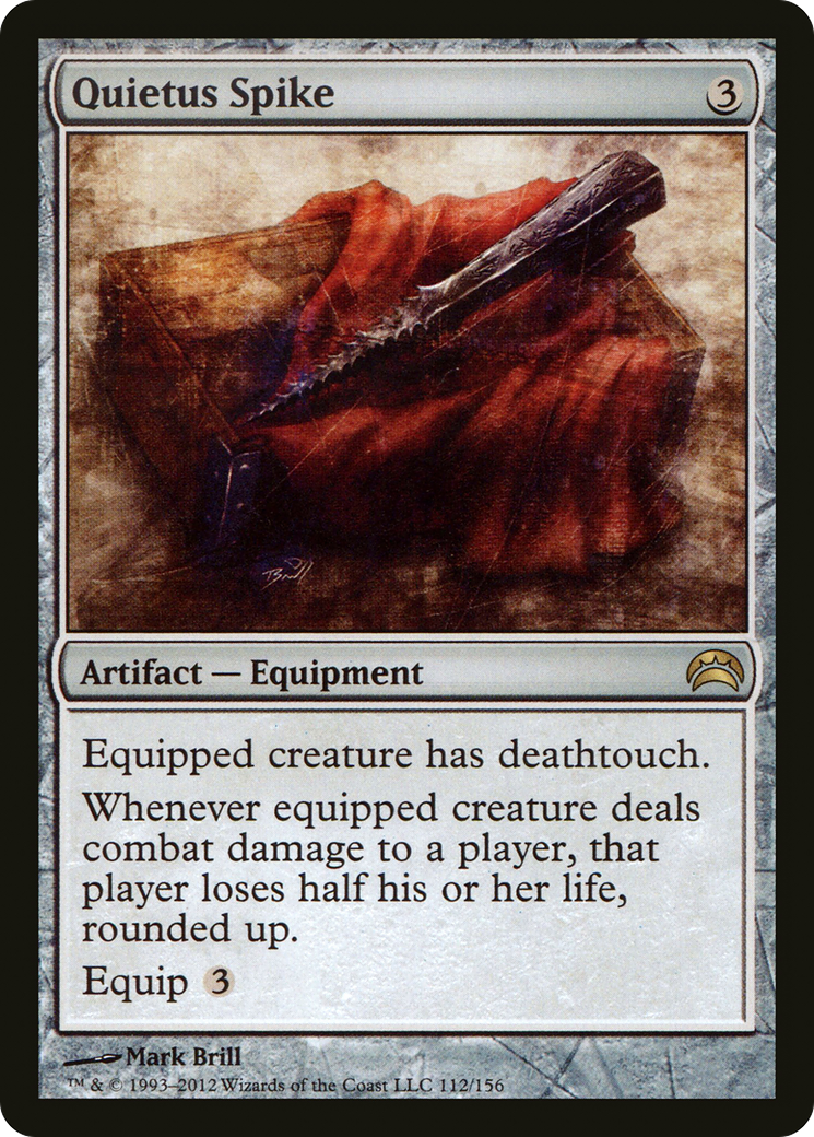 Image of Quietus Spike (PC2-112) - Planechase 2012 Foil