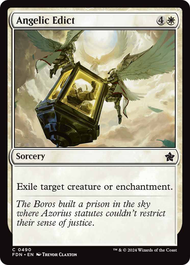 Image of Angelic Edict [Foundations]