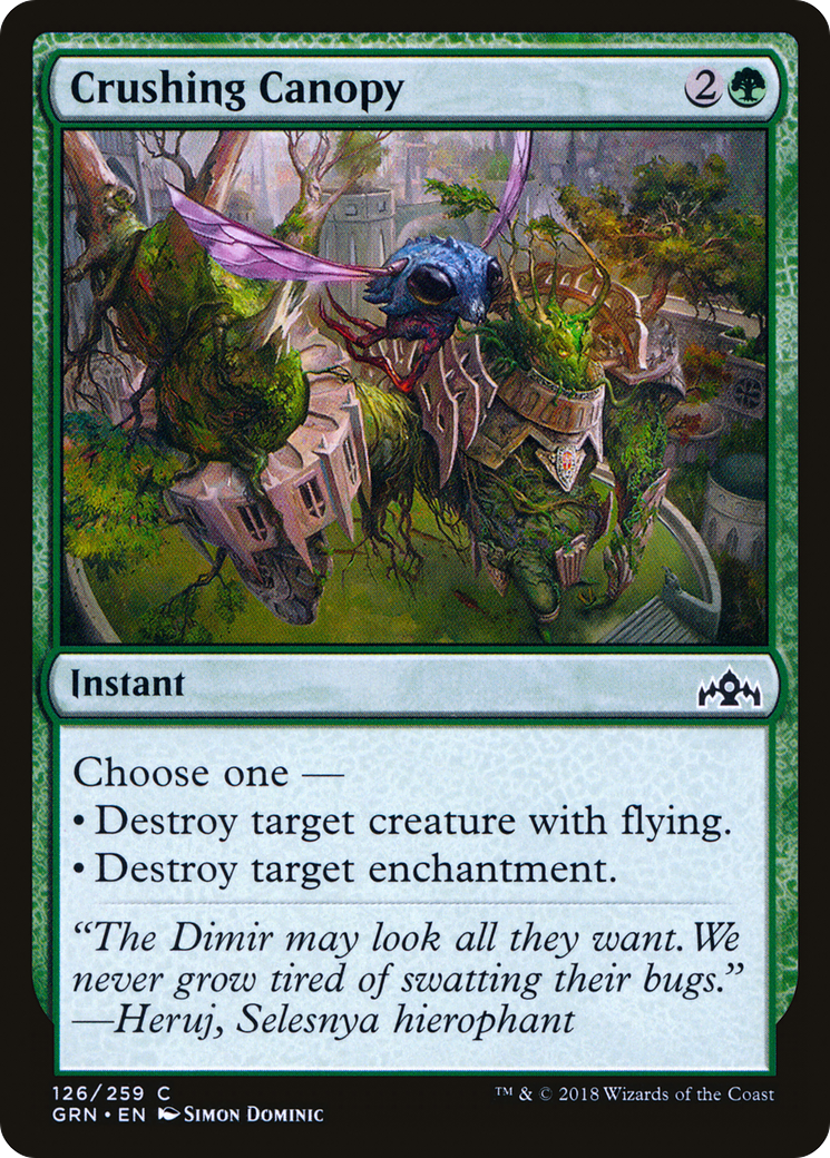 Image of Crushing Canopy [Guilds of Ravnica]