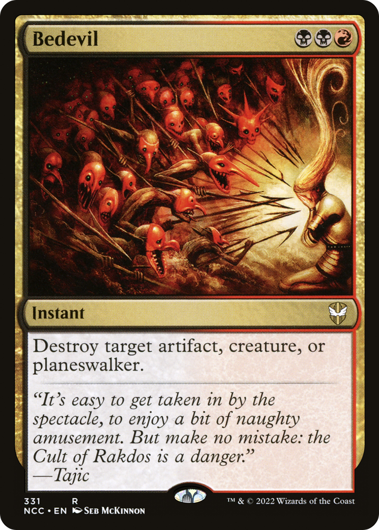 Image of Bedevil [Streets of New Capenna Commander]