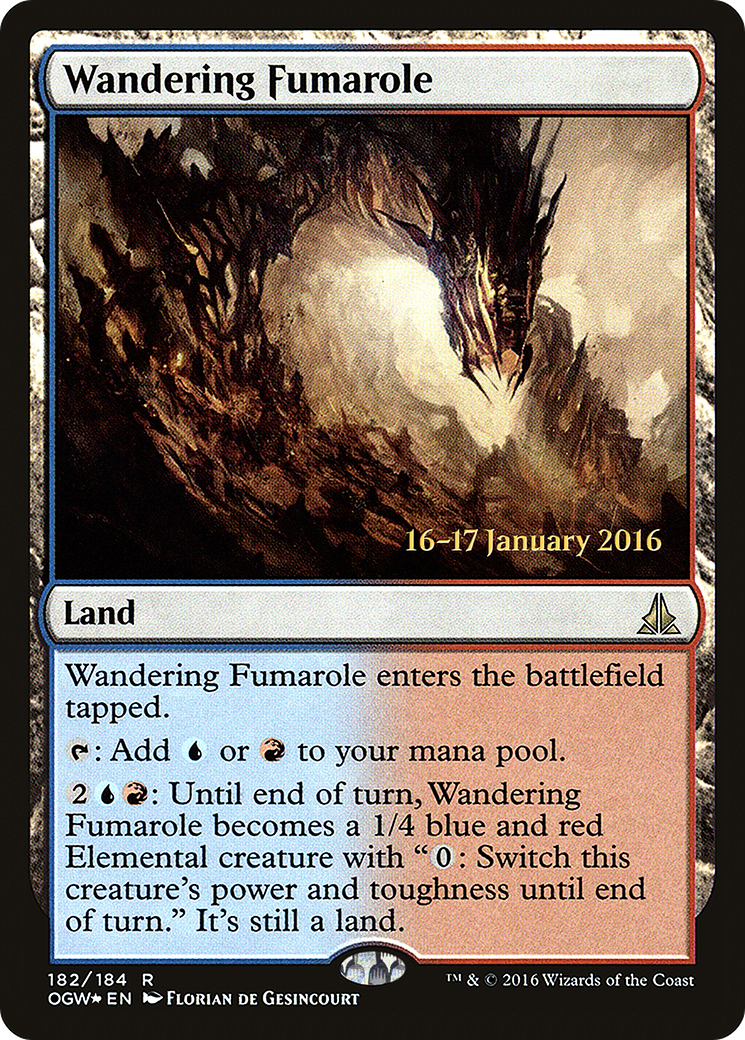 Image of Wandering Fumarole [Oath of the Gatewatch Prerelease Promos]
