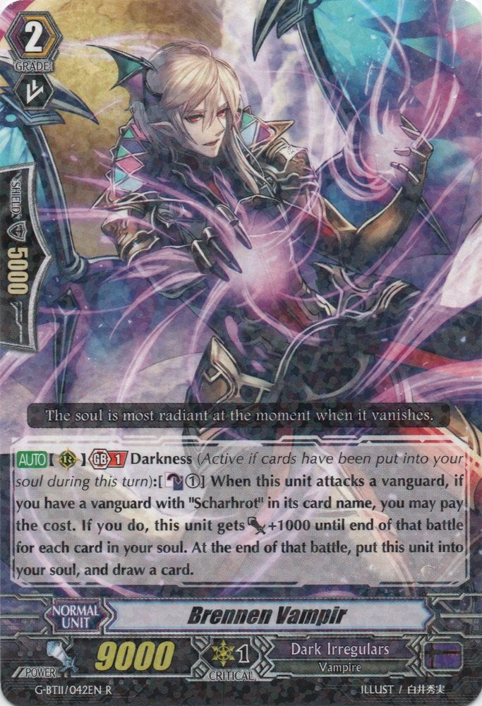 Image of Brennen Vampir (G-BT11/042EN) [Demonic Advent]